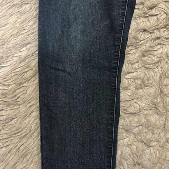 Democracy women’s dark blue‎ cotton stretch leggings size 10 - Picture 2 of 7